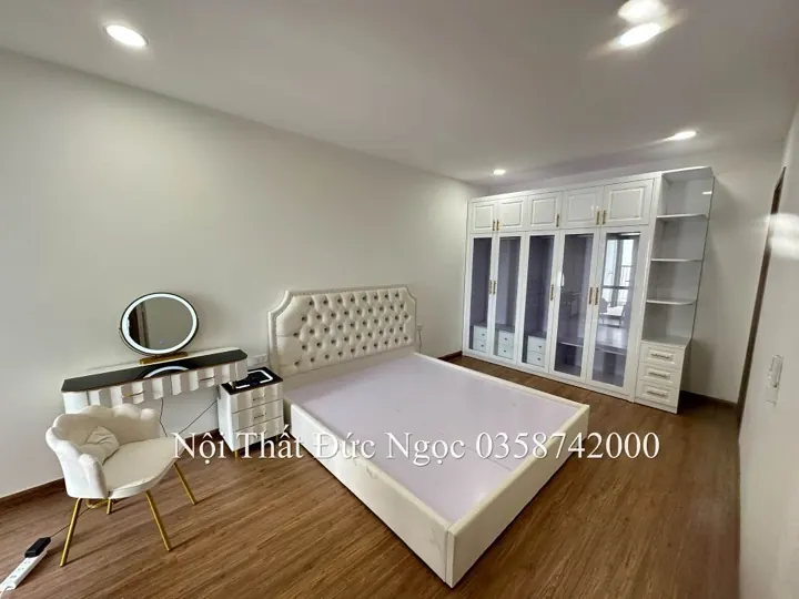 Giường bệt kiểu Hàn Quốc bo tròn 4 góc chống va đập DN-GN-20 xưởng Đức Ngọc